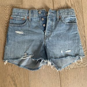 Levi’s Jean shorts “Wedgie Shorts”